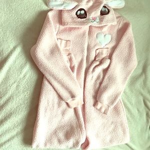 A Pink Bunny Onesie